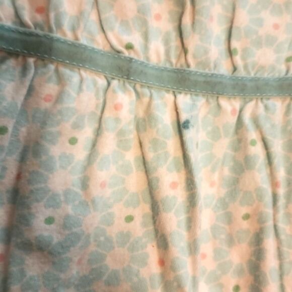 Circo Blue Floral Short Sleeve Dress - Picture 2 of 2